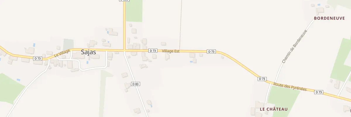 Plan du 122 Le Village Est à Sajas