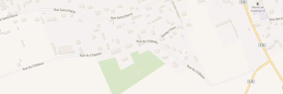Plan du 419 Rue du Château à Auppegard