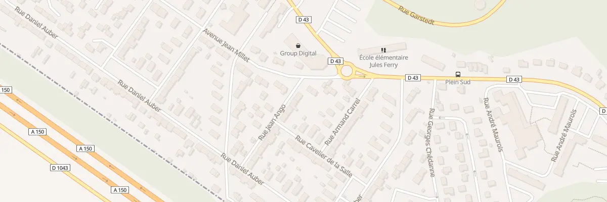 Plan du 1 Rue Jean Ango à Maromme