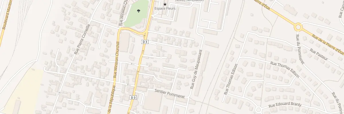 Plan du 1375 Rue Aristide Briand à Petit-Couronne