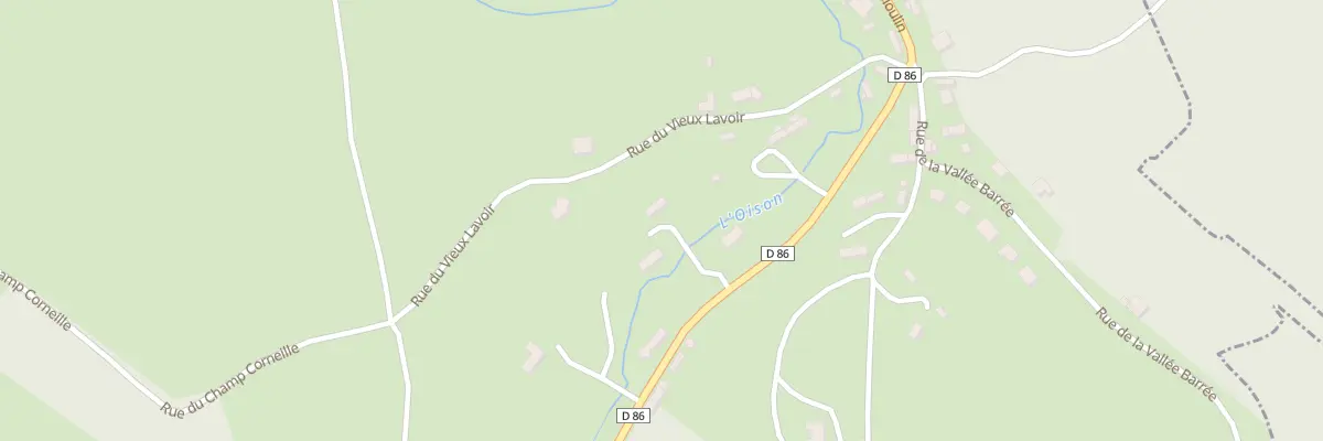 Plan du 198 Rue du Moulin Vorin à Saint-Cyr-la-Campagne