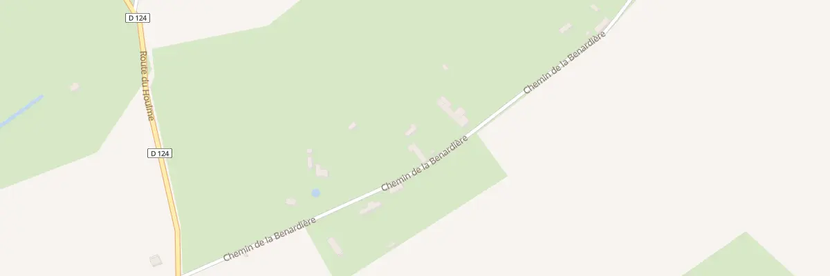 Plan du 301 Che de la Benardière à Fresquiennes