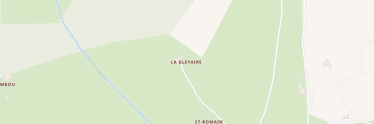 Plan du 5113 Gleyaire à Fauroux