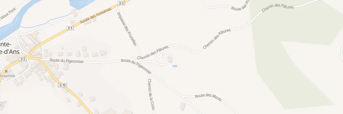 Plan du 19D La Croix à Sainte-Eulalie-d’Ans
