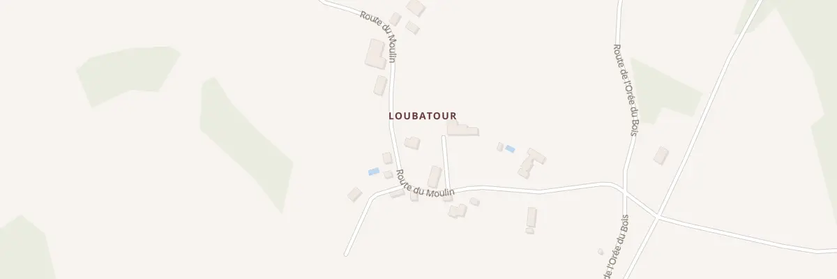 Plan du 267A Loubatour à Saint-Pierre-de-Frugie