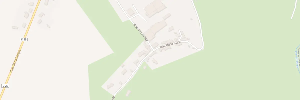 Plan du 28 Rue de Launay à Fontaine-Simon