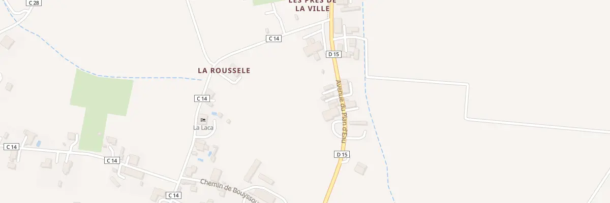 Plan du 561 Av du Plan d’Eau à Saint-Nicolas-de-la-Grave