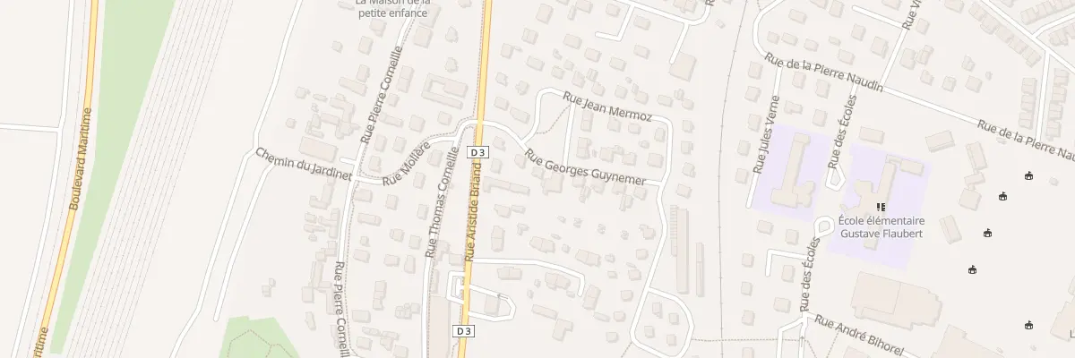 Plan du 58 Rue Georges Guynemer à Petit-Couronne