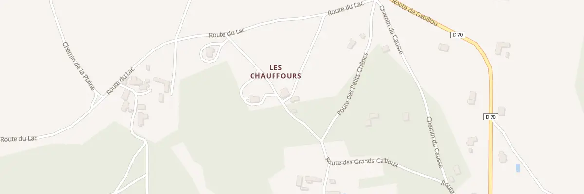 Plan du 133 Les Chauffours à Sainte-Eulalie-d’Ans