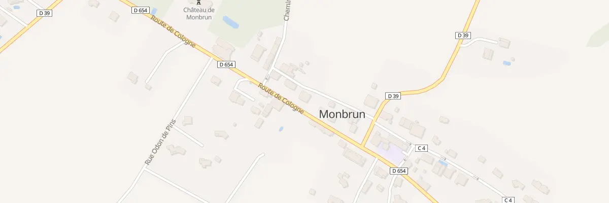 Plan du 121 Rue de la Régie. à Monbrun
