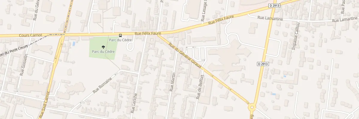Plan du 1 Rue Martin à Caudebec-lès-Elbeuf
