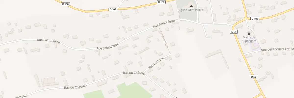 Plan du 57 Sen Frion à Auppegard