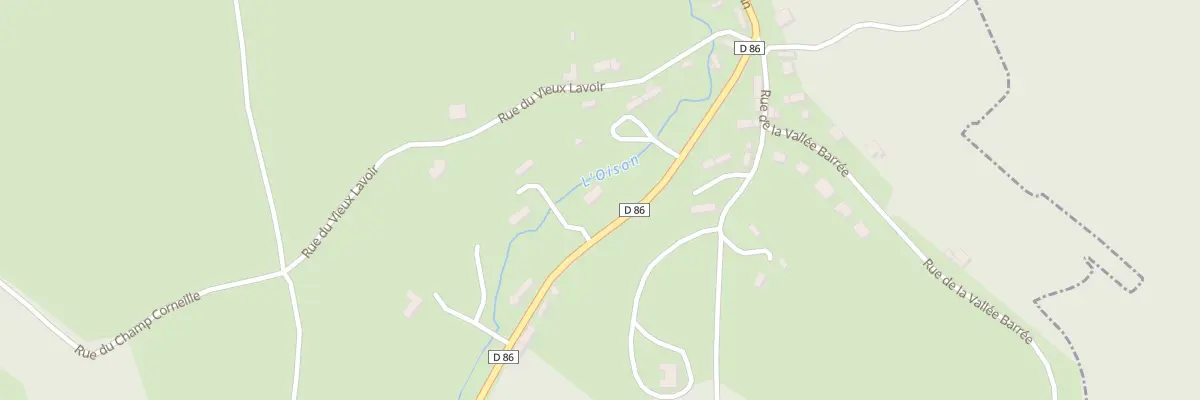 Plan du 170 Rue du Moulin Vorin à Saint-Cyr-la-Campagne