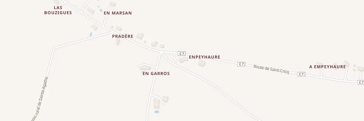 Plan du 5154 En Marsan à Encausse