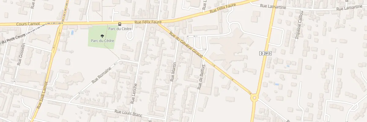 Plan du 7 Rue Martin à Caudebec-lès-Elbeuf
