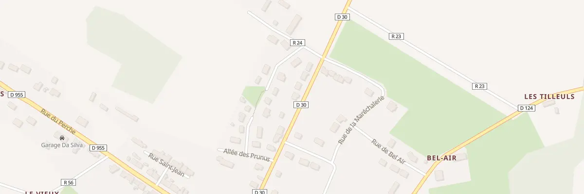 Plan du 13 Rue de la Chauverie à Luigny
