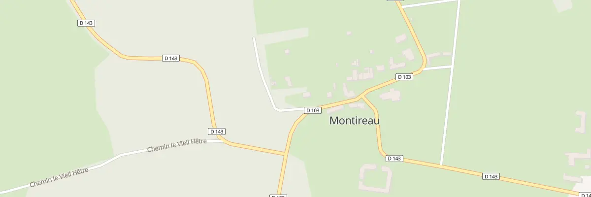 Plan du 18 Chem du Calvaire à Montireau
