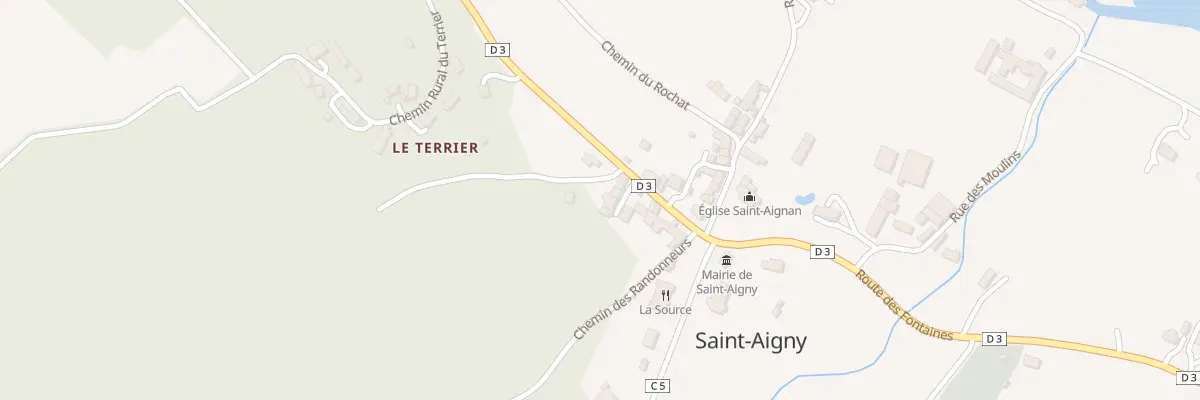 Plan du 7C Rte d’Angles à Saint-Aigny