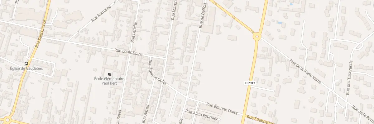 Plan du 18A Rue de Belfort à Caudebec-lès-Elbeuf