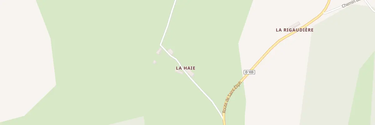 Plan du 148 La Haie à Montireau