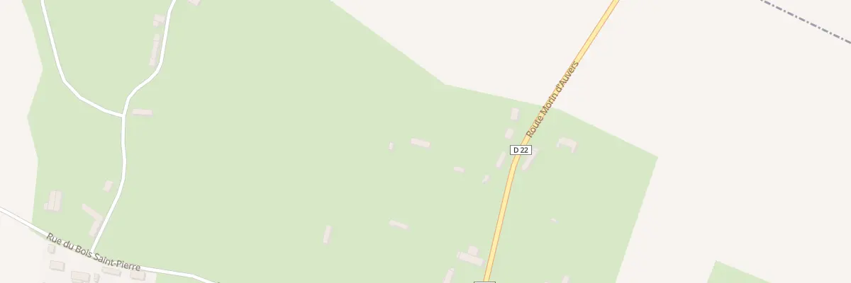 Plan du 186 Rte Morin d’Auvers à Varneville-Bretteville