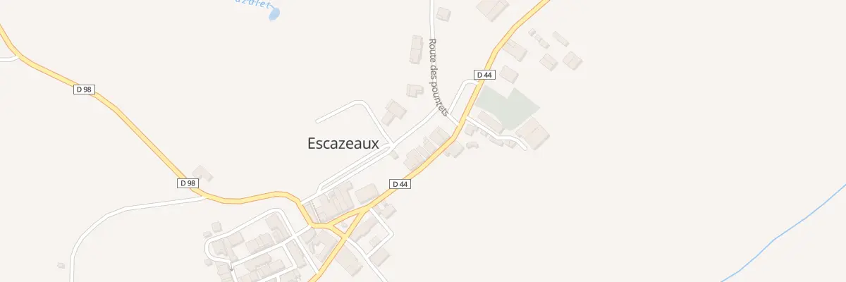 Plan du 5024 Escazeaux à Escazeaux