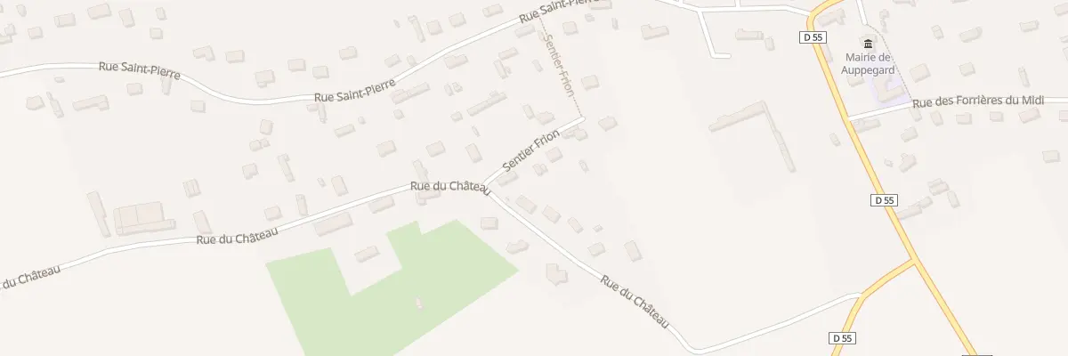 Plan du 346 Rue du Château à Auppegard
