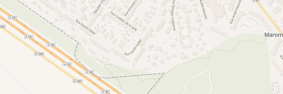 Plan du 31 Rue Daniel Auber à Maromme
