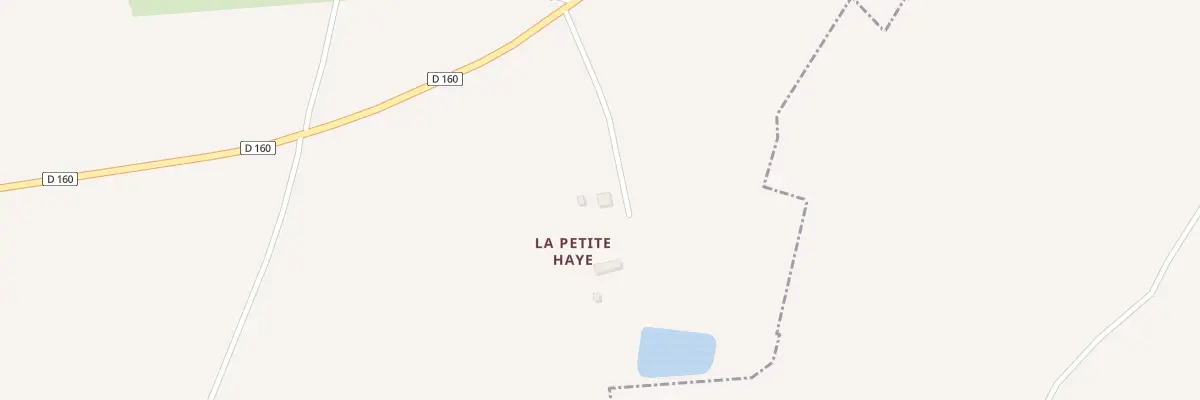 Plan du 5001 La Haye à Boursay