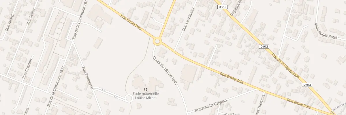 Plan du 459 Rue Emile Zola à Caudebec-lès-Elbeuf