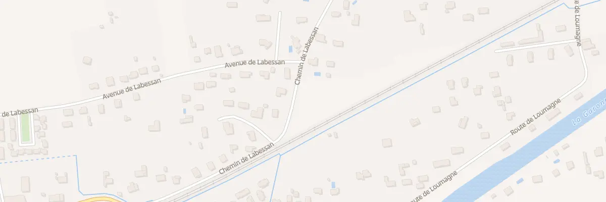 Plan du 6 Che des Bourgaux à Martres-Tolosane