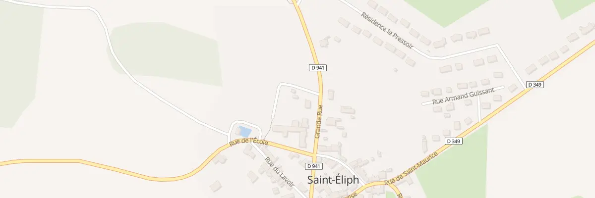 Plan du 2 Gr Grande Rue à Saint-Éliph