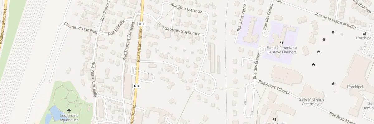 Plan du 951E Rue Aristide Briand à Petit-Couronne