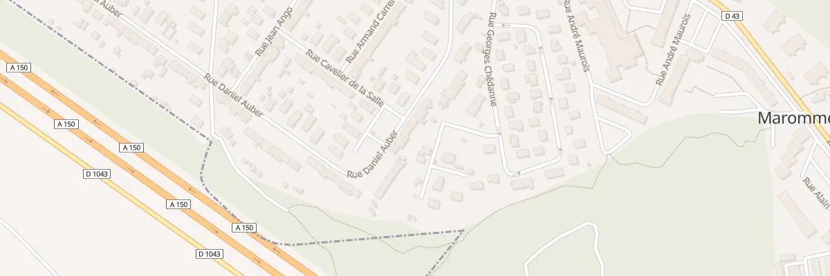 Plan du 27 Rue Daniel Auber à Maromme