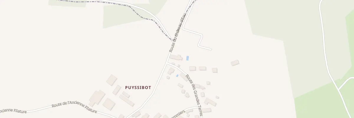 Plan du 244 Puissibot Nord à Saint-Priest-les-Fougères