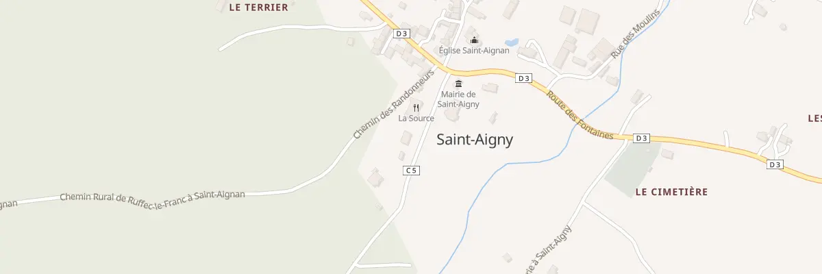 Plan du 4 Rue Anciens Combatt Afn à Saint-Aigny