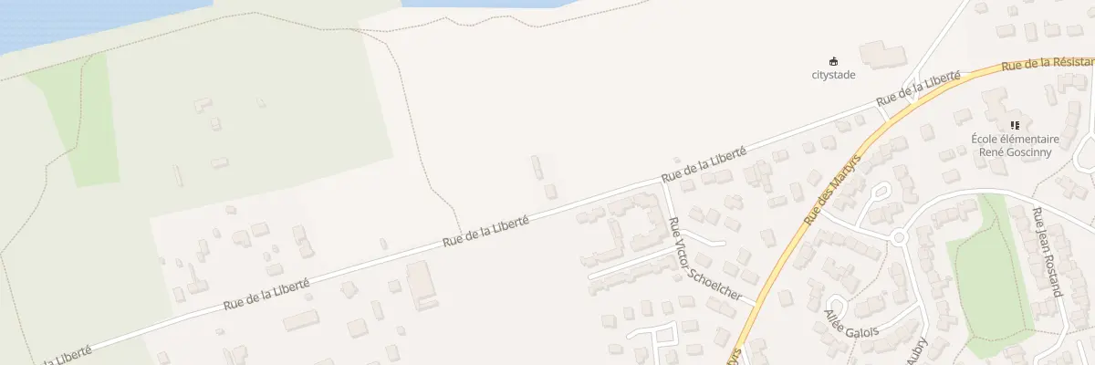 Plan du 613 Rue de la Liberté à Cléon