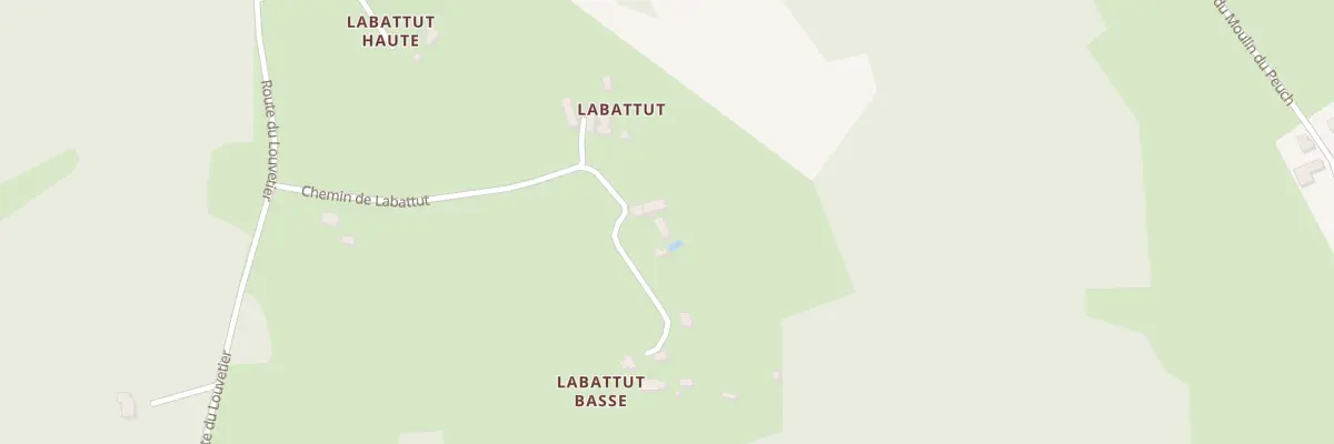 Plan du 83 Labattut à Fleurac
