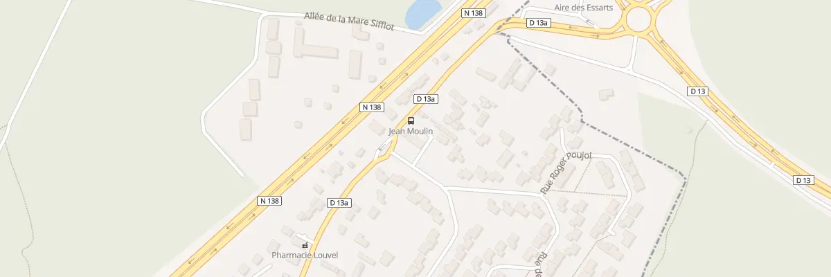 Plan du 3 Rue Jean Moulin à Grand-Couronne