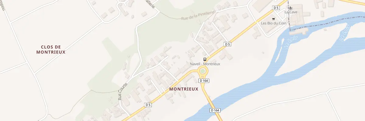Plan du 25 Rue de Montrieux à Naveil