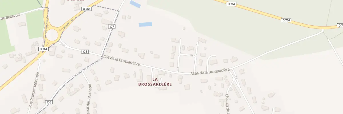 Plan du 2 Che des Fougeres à Ferrière-sur-Beaulieu