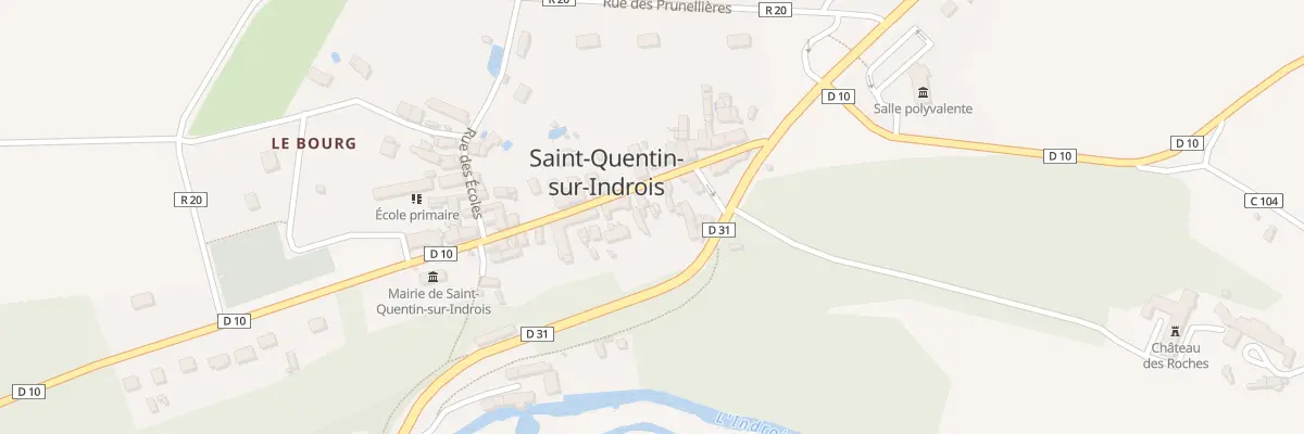 Plan du 8 Rue de l’Eglise à Saint-Quentin-sur-Indrois