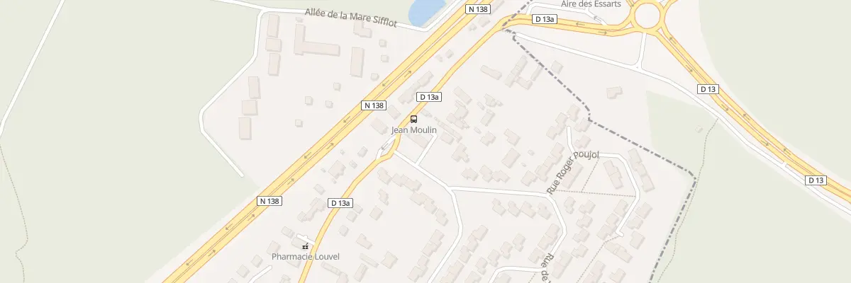 Plan du 5 Rue Jean Moulin à Grand-Couronne