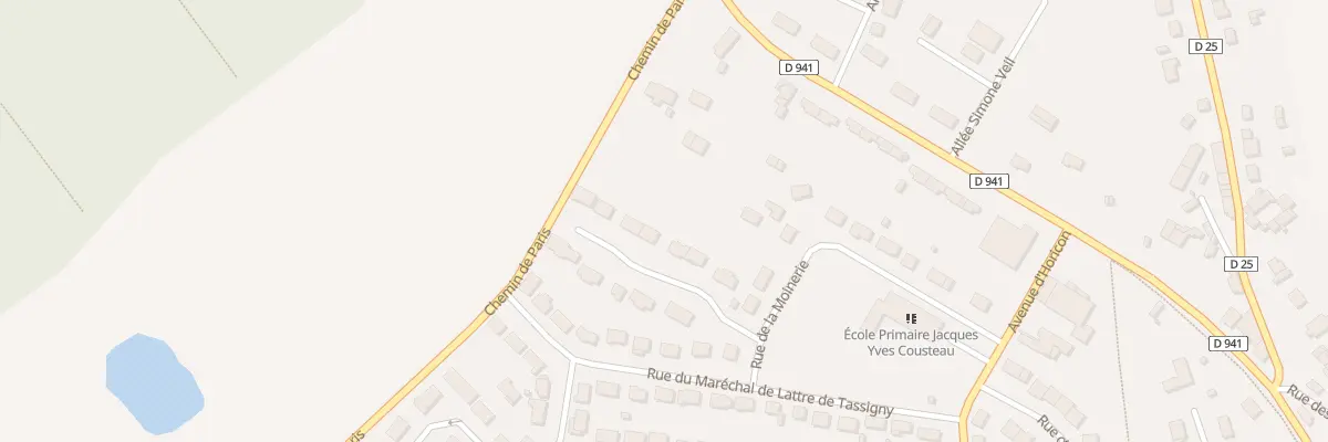 Plan du 9 Rue Maurice de Vlaminck à Senonches