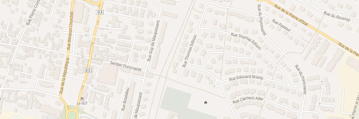 Plan du 45 Rue Thomas Edison à Petit-Couronne