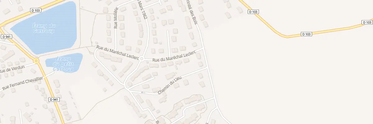 Plan du 18 Rue du Maréchal Leclerc à La Loupe