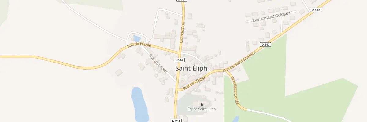 Plan du 2 Rue de la Mairie à Saint-Éliph