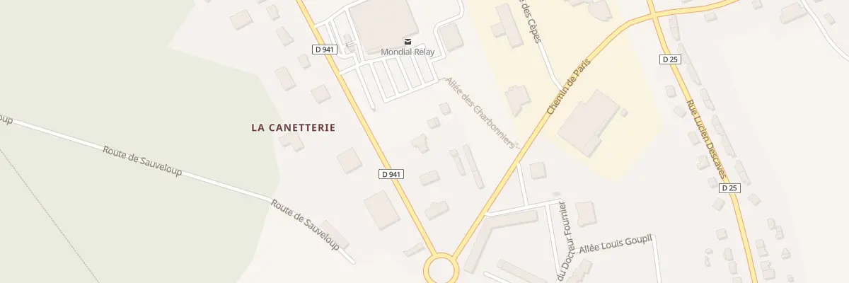 Plan du 50 Rue de la Férté-Vidame à Senonches