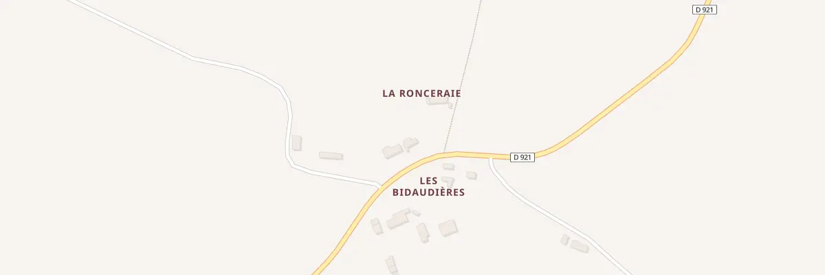 Plan du 6 Les Bidaudières au Gault-du-Perche
