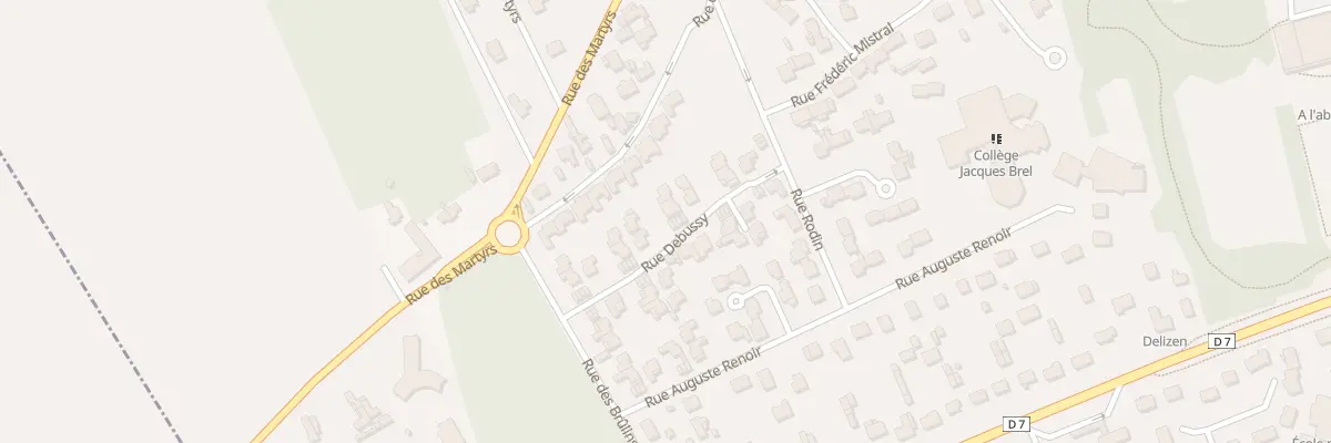 Plan du 109 Rue Debussy à Cléon